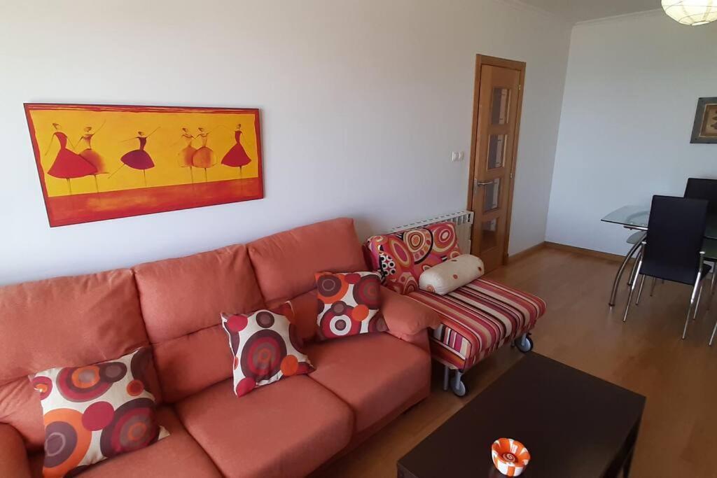 Appartement Apartamento 1ª Linea Con Vistas A La Playa à San Cibrao Extérieur photo
