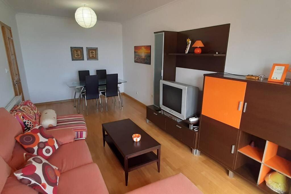 Appartement Apartamento 1ª Linea Con Vistas A La Playa à San Cibrao Extérieur photo